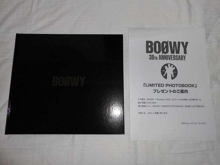 BOOWY 30th Anniversary LIMITED PHOTOBOOK｜アート・デザイン・音楽